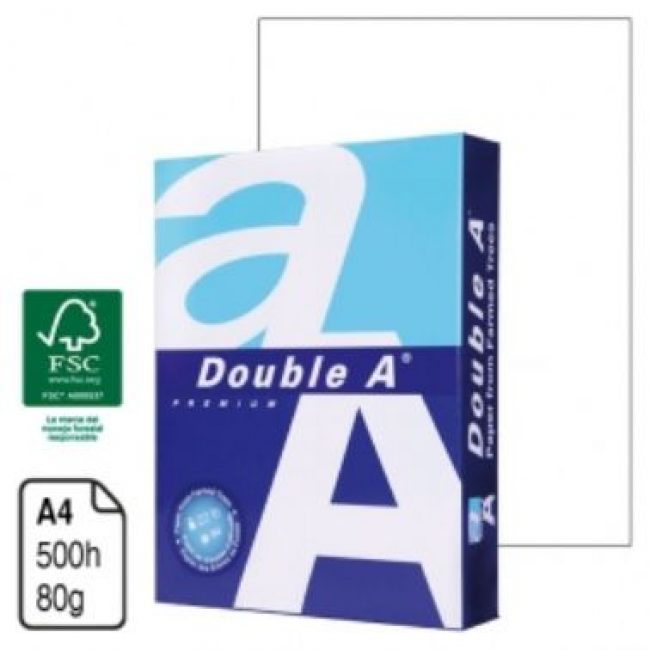 Paper Din A4 80g Double A -resma-