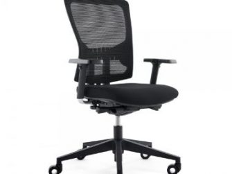 Cadira rodes amb braços negre Rocada RD937V19-4