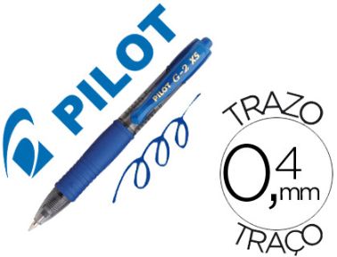 Bolígraf tinta de gel color blau Pilot G2 XS Pixie