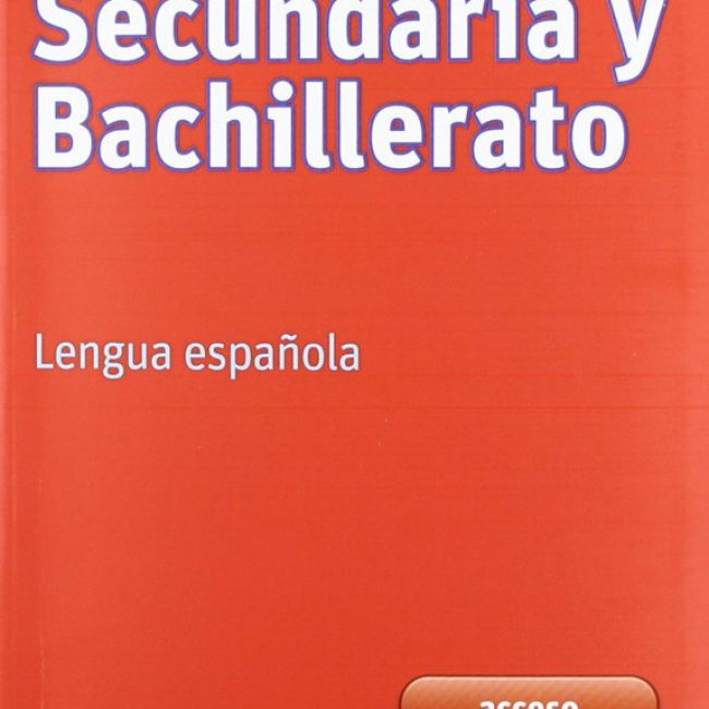Diccionario secundaria y bachillerato lengua española Ediciones SM