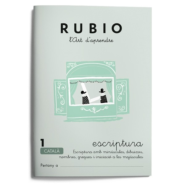 Quadern Escriptura 1, Rubio
