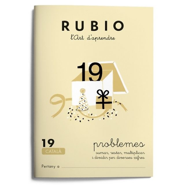 Quadern Problemes 19, Rubio