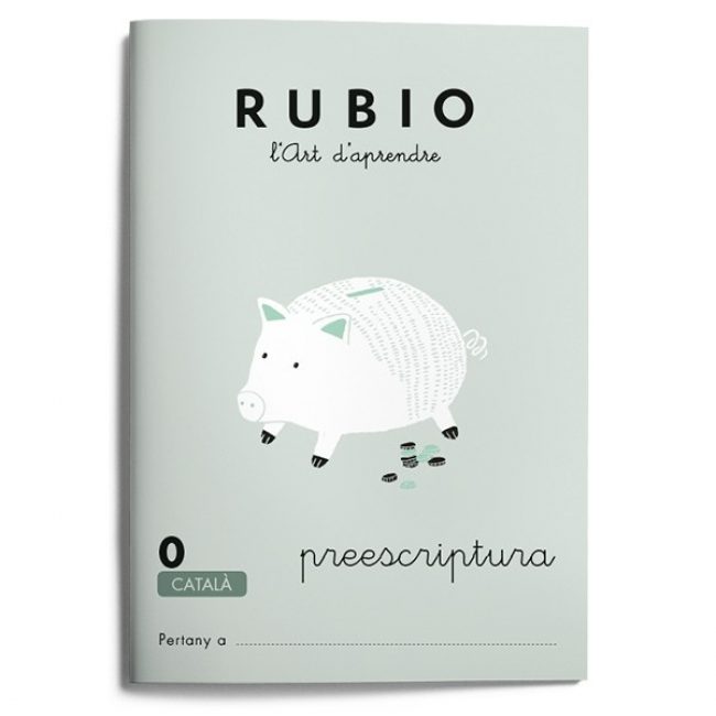 Quadern Escriptura 0, Rubio