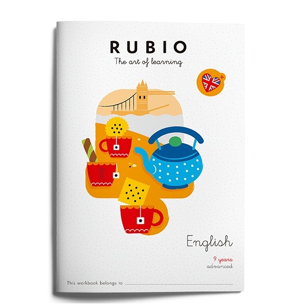 Quadern English 9 years advanced, Rubio