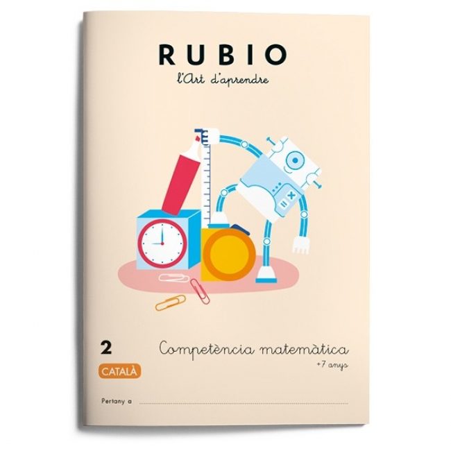 Quadern competència matemàtica 2, Rubio