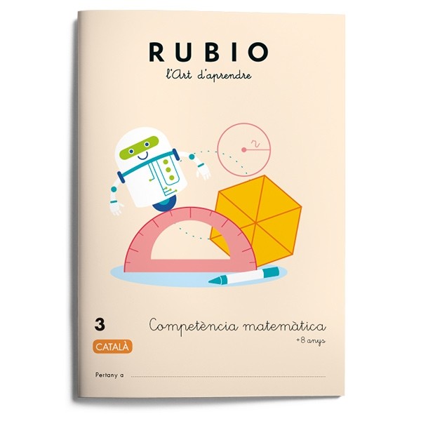 Quadern competència matemàtica 3, Rubio
