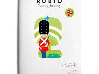 Quadern English 7 years beginners, Rubio