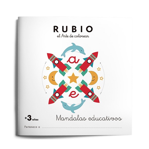 Quadern Mandalas +3 anys, Rubio