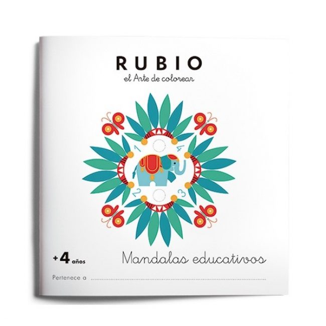Quadern Mandalas +4 anys, Rubio