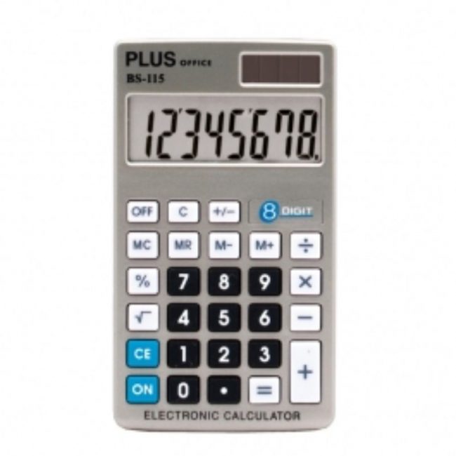 Calculadora 8 digits butxaca Plus BS-115