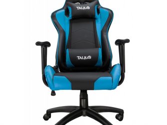 Cadira rodes Gaming blau / negre Talius Gecko