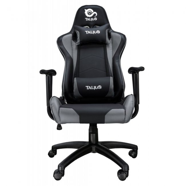 Cadira rodes Gaming gris / negre Talius Gecko