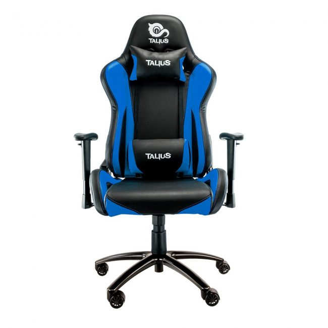 Cadira rodes Gaming blau / negre Talius Lizard
