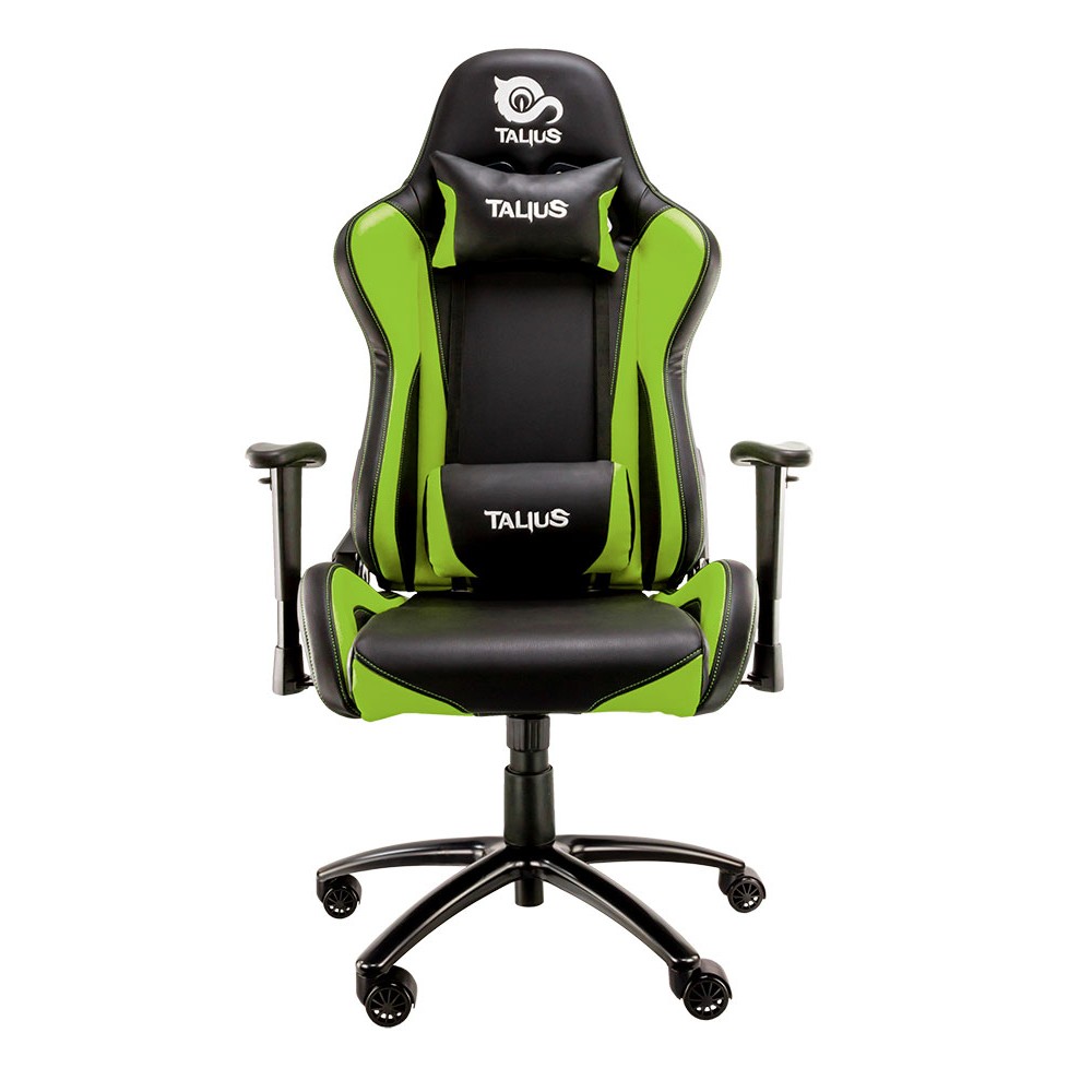 Cadira rodes Gaming verda / negre Talius Lizard