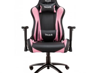 Cadira rodes Gaming rosa / negre Talius Lizard