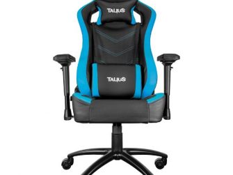 Cadira rodes Gaming blau / negre Talius Vulture