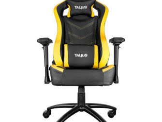 Cadira rodes Gaming groc / negre Talius Vulture