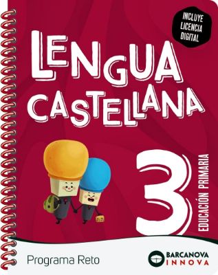 Lengua castellana 3 primaria, reto, Barcanova