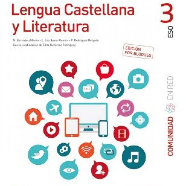 Lengua castellana y literatura 3 ESO, comunidad en red, Vicens Vives