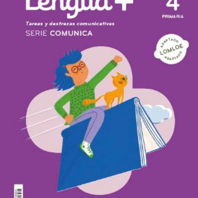 Lengua 4 primaria, Lengua+, serie comunica, Santillana