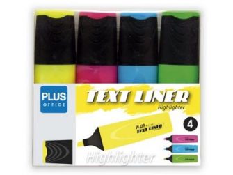 Fluorescent 4 colors Plus TextLiner 3.2 81532