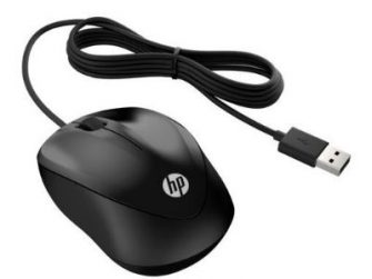 Mouse USB negre HP 1000