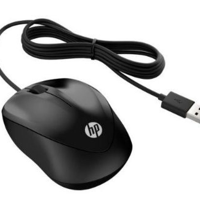 Mouse USB negre HP 1000