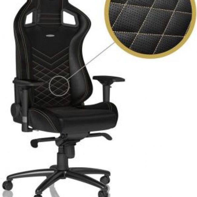 Cadira rodes Gaming Noblechairs Epic Negre - Or