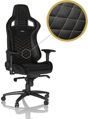 Cadira rodes Gaming Noblechairs Epic Negre - Or