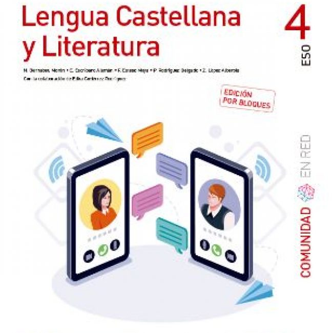 Lengua castellana y literatura 4 ESO, comunidad en red, Vicens Vives