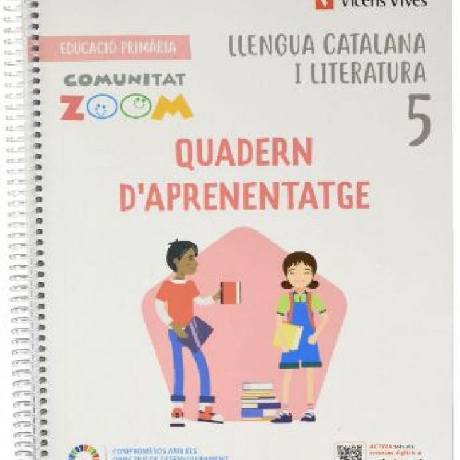 Llengua catalana i Literatura 5 primària, quadern C.Zoom, Vicens Vives